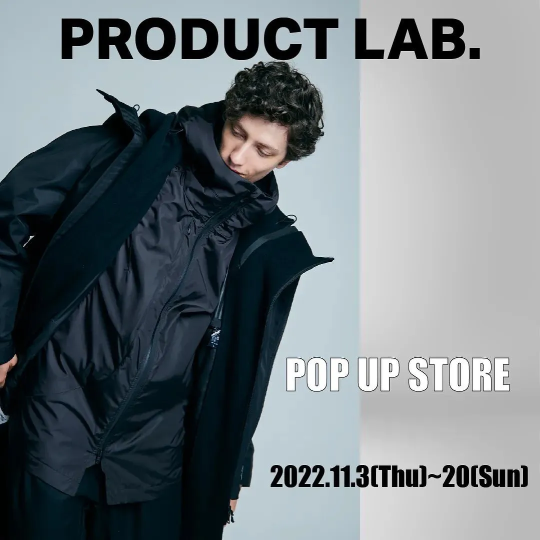 〈PRODUCT LAB.〉POP UP STORE@SO...