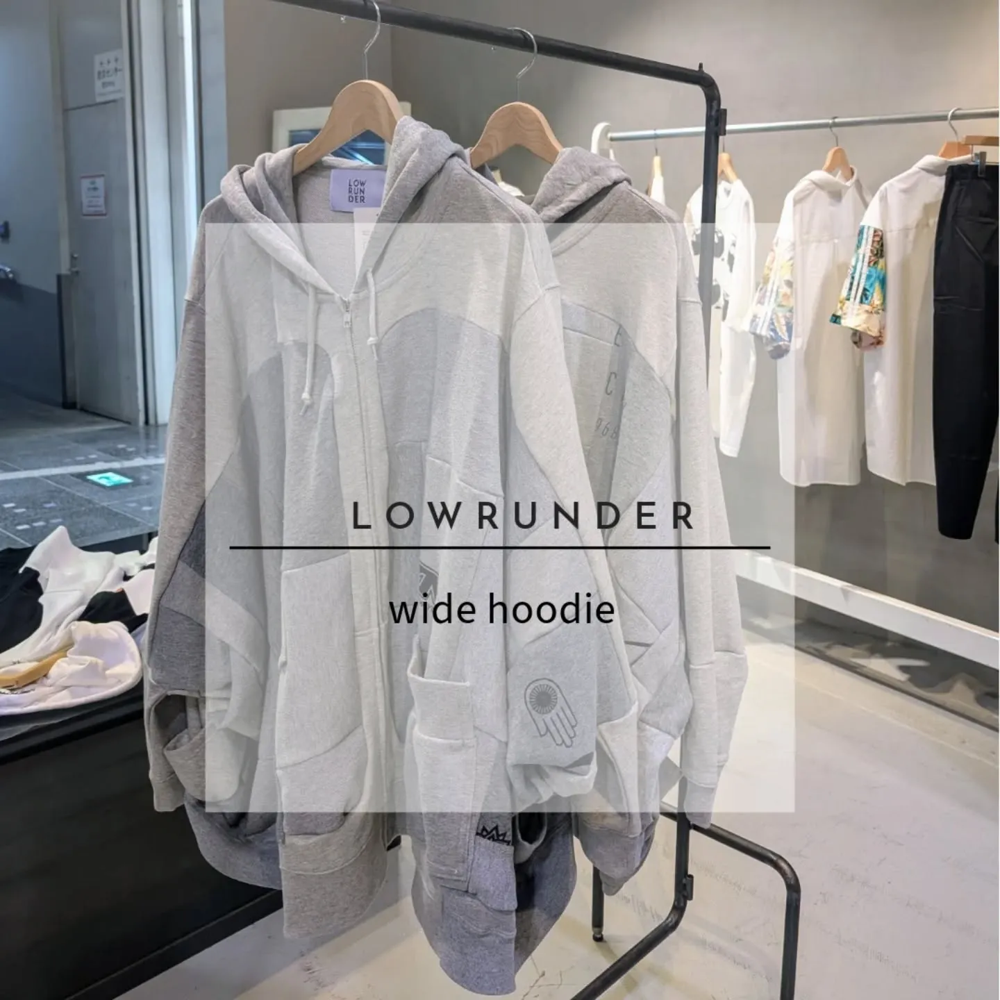 LOWRUNDER widehoodie